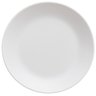 Prato Raso Refeição 25cm Cozy Avulso Plástico Redondo Branco Almoço Jantar Coza - 3
