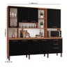 Armário de Cozinha Diana 100% Mdf Tuboarte 8 Portas e 3 Gavetas - 2