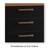 Armário de Cozinha Diana 100% Mdf Tuboarte 8 Portas e 3 Gavetas - 5