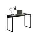 Ver imagem 1 de Mesa Reta Pé em Aço para Escritório 90cm Preta 100% Nacional