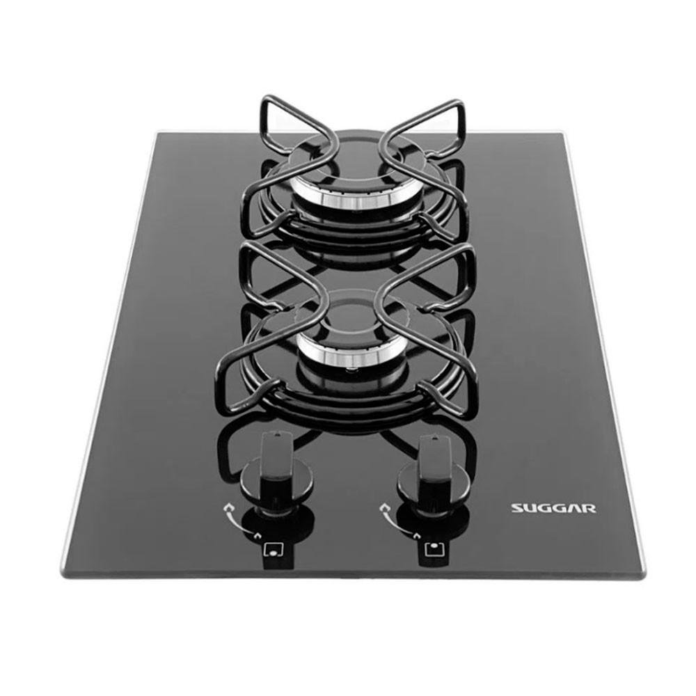 Cooktop 2 Bocas Esmaltado Fg2002avp Super Automático Suggar