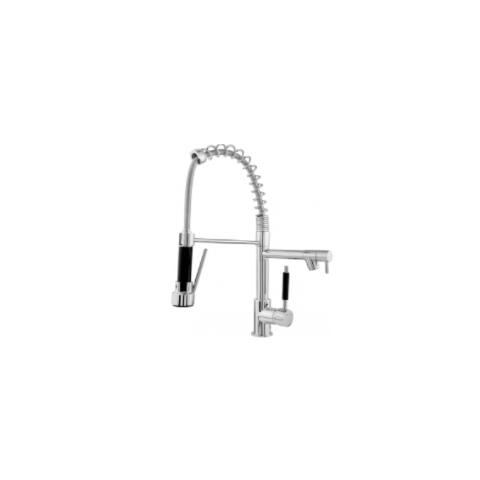 Monocomando Gourmet Cozinha Bancada c/ Ducha Ferrara Cromado 50cm (5 a 40MCA) - Pevilon