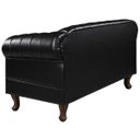 Ver imagem 4 de Namoradeira Chesterfield Duque 2 Lugares em Corano Preto