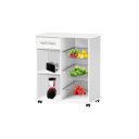 Ver imagem 4 de Fruteira Balcão Nobre com vidro Cor Branco Marmorizado Promo PASSE BEM