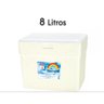 Caixa Isopor 8 Litros Térmica Gelo Cerveja Refri Isoterm - 1