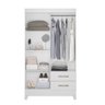 Guarda Roupa 4 Portas Chile Branco 952440 Moval - 3