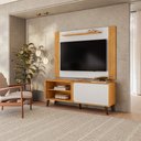 Ver imagem 3 de Rack com Painel Peter 150cm para TV até 65 Polegadas MDP/MDF - Cedro/Bali