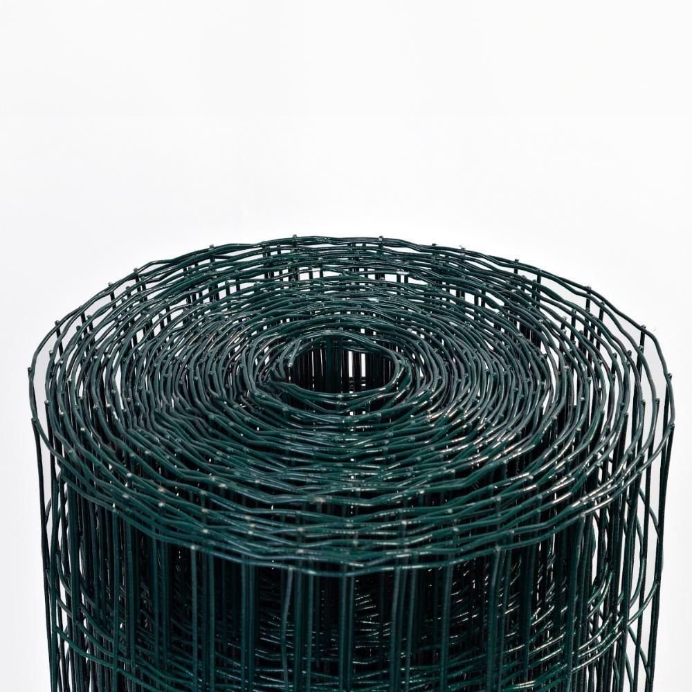 Tela Cerca Jardim Revestida Verde 1,8m X 25m - Fronteira - 3