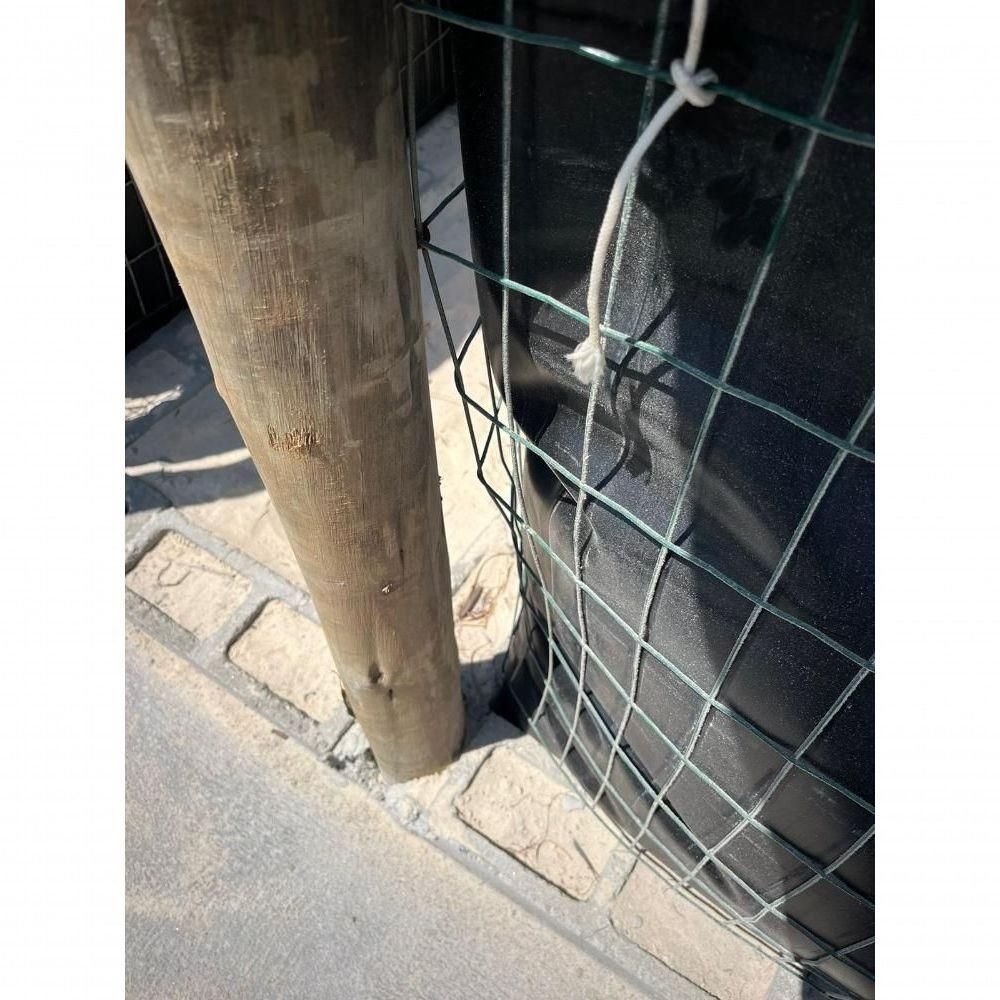Tela Cerca Jardim Revestida Verde 1,8m X 25m - Fronteira - 8