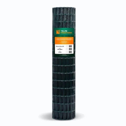 Tela Cerca Jardim Revestida Verde 1,8m X 25m - Fronteira
