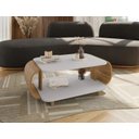 Ver imagem 1 de Mesa de Centro Floripa Off-white/cinamomo - Bechara