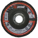 Ver imagem 1 de Disco Flap Aeme Standard Fibra Angular Zircônio 4.1/2" (115mm) 10 Unidades