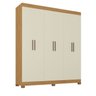 Guarda-roupa Paris 6 Portas Mdp com Pés - 3
