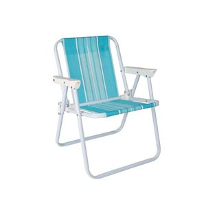 Cadeira Infantil Alta Azul - Mor