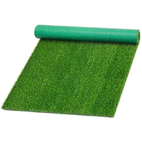 50m² Rolo Fechado de Grama Sintética 30mm UV e Antifungo 2x25m Verde Mesclado Rm Decor