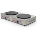 Ver imagem 1 de Chapa Elétrica para Crepe Francês Progás Inox 2 Chapas Redondas 220V Prkf-202E Style/Red
