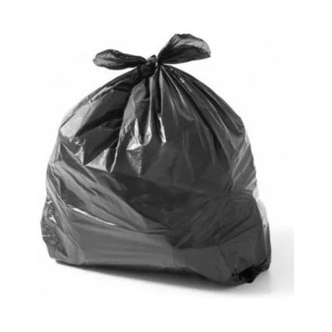 Saco de Lixo 200l Litros Preto 24 Unidades Resistentes Cor:preto