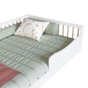 Ver imagem 5 de Cama Infantil Montessoriana Solteiro 198x95cm Branco/natural Camoso001