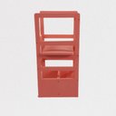 Ver imagem 4 de Torre Aprendizagem Montessori Ajustável 3 em 1 Madeira Maciça Pinus Colorida