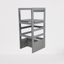 Ver imagem 7 de Torre Aprendizagem Montessori Ajustável 3 em 1 Madeira Maciça Pinus Colorida