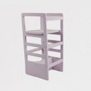 Ver imagem 3 de Torre Aprendizagem Montessori Ajustável 3 em 1 Madeira Maciça Pinus Colorida