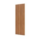 Ver imagem 1 de Painel Ripado para Sala de Estar 89,5cm x 183cm Marrom/Freijo Madeirado Dalla Costa