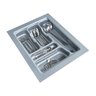 Organizador De Gavetas e talher Cinza Até 36x46cm Og-01 - 1