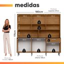 Ver imagem 3 de Armário de Cozinha Completa 12 Portas 1 Gaveta Bia