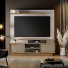 Estante Home para TV até 65 Polegadas Impulso Off White Noronha - 2