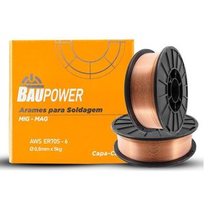 ARAME MIG/MAG 0,8 MM, CP-CP, 5 KG, ER70S-6 CX COM 5 KG