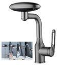 Ver imagem 1 de Torneira Monocomando Banheiro Cozinha Rotaçao 360 Graus Quatro Jatos de Agua Cortina de Agua Modo Bo