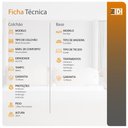 Ver imagem 4 de Cama Box Baú King Preto + Colchão Molas Ensacadas Houston Pillow Inn 193x203x75cm