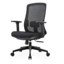 Ver imagem 1 de Cadeira Escritório Nr-17 Giratória Diretor BLM189D Blume Tela Mesh Preto Base Rodizio Nylon