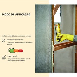 ESPUMA EXPANSIVA PU VEDACIT 340G 500ML - 2
