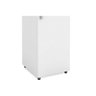 Armário Sapateira Solteiro ASM180 c/ 1 Porta Branco - Movelbento - 5