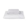 Jogo de Cama Top Line Solteiro 3 Peças Branco - 1