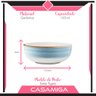 Prato Fundo Sopa Cerâmica Caoba 622ml Azul - 2