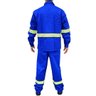 CONJUNTO EM BRIM ANTICHAMA (COM REFLETIVO) - Uniforme FR - NR10 Diviseg - 4