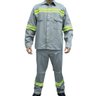 CONJUNTO EM BRIM ANTICHAMA (COM REFLETIVO) - Uniforme FR - NR10 Diviseg - 3