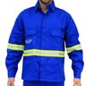 CONJUNTO EM BRIM ANTICHAMA (COM REFLETIVO) - Uniforme FR - NR10 Diviseg - 6