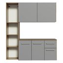Ver imagem 7 de Armário de Cozinha Compacta 120cm Rustic/Cinza Easy Madesa