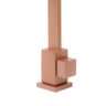 Torneira Banheiro Lavatório Quadrada Bica Móvel Rose Gold - 6