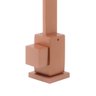 Torneira Banheiro Lavatório Quadrada Bica Móvel Rose Gold - 3