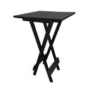 Ver imagem 1 de Mesa Bistro Dobravel Quadrada Preta