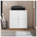 Ver imagem 5 de Kit Conjunto Escritório 8 Peças Cubic Branco Caemmun