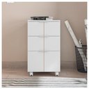 Ver imagem 6 de Kit Conjunto Escritório 8 Peças Cubic Branco Caemmun