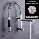 Ver imagem 2 de Torneira Gourmet Prizi Cheff Parede com Spray