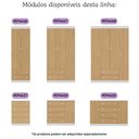 Ver imagem 7 de Quarto de Bebê Completo Berço Americano 3 em 1 Colchão Encanto Multimóveis Mp4601 Branco/