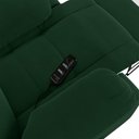 Ver imagem 6 de Poltrona do Papai Reclinável Pietra Elétrica Led Massagem Fh9 Veludo Verde - Mpozenato