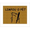 Tapete Capacho Flork Limpou o Pezinho - 1